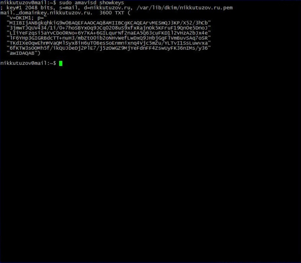 правильная DKIM