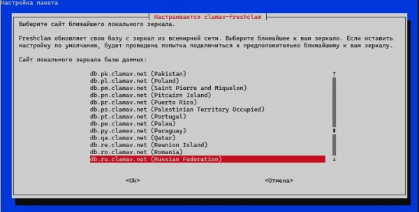 Сайт локального зеркала