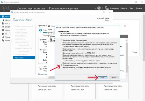 Особая конфигурация Особая конфигурация